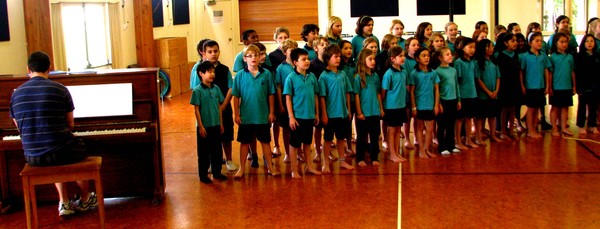 Chelsea Primary School's choir at its best